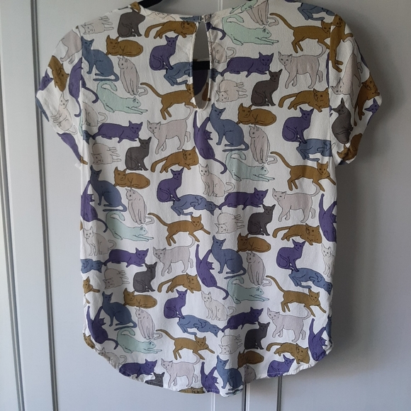 H&M Cat Camouflage T-shirt - Picture 2 of 3